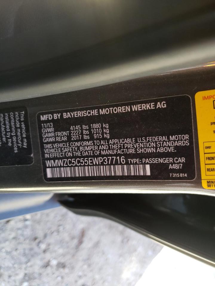 Photo 10 from auction – 2014 MINI COOPER S C with VIN WMWZC5C55EWP37716