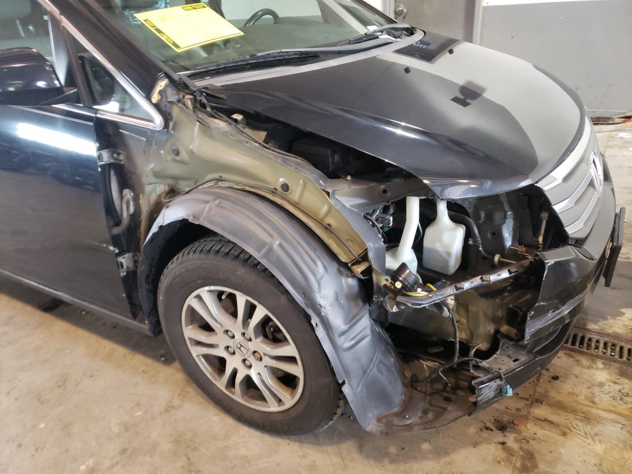 Photo 9 from auction – 2013 HONDA ODYSSEY EX with VIN 5FNRL5H61DB003291