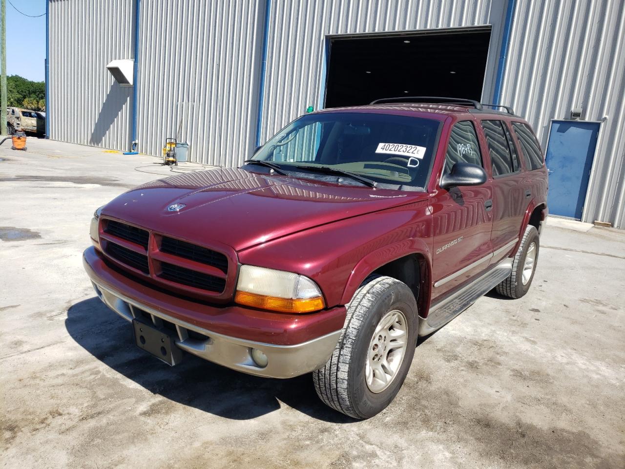 Photo 2 from auction – 2001 DODGE DURANGO with VIN 1B4HR28N31F549966