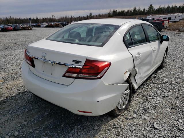 Photo 4 from auction – 2014 HONDA CIVIC LX with VIN 2HGFB2F41EH043521