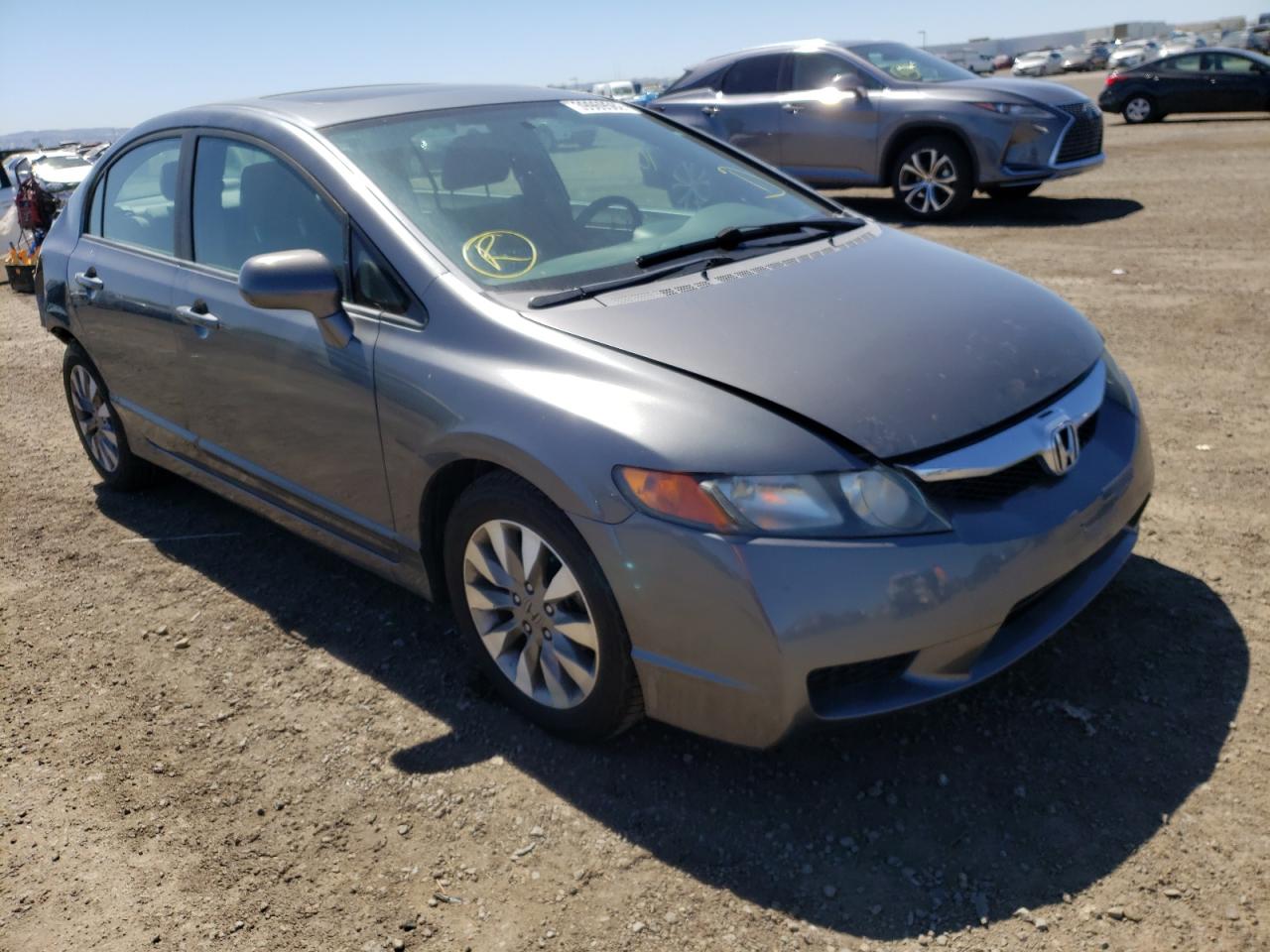 Photo 1 from auction – 2010 HONDA CIVIC EX with VIN 19XFA1F87AE027411
