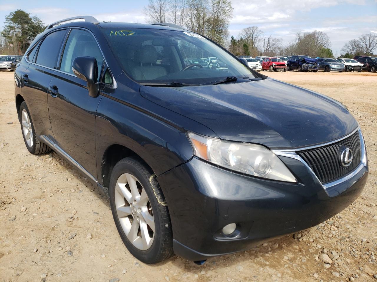 LEXUS RX 350 2010 with VIN 2T2ZK1BA8AC010114 - Photo from auction