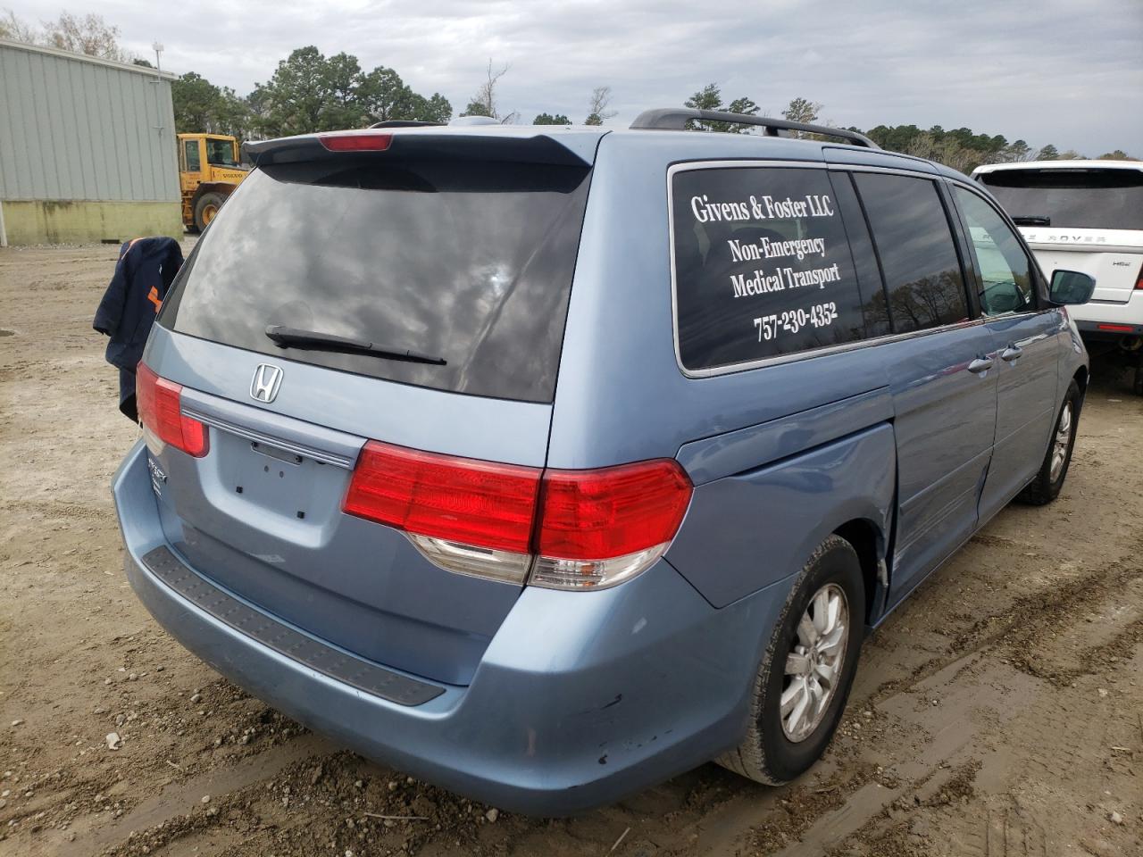 Photo 4 from auction – 2010 HONDA ODYSSEY EX with VIN 5FNRL3H65AB075238