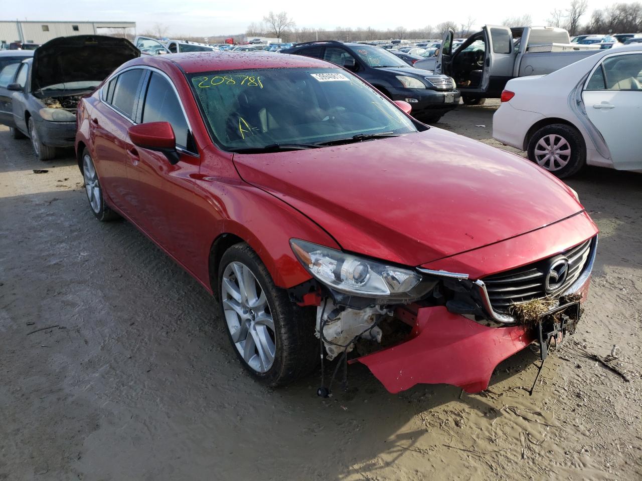 MAZDA 6 TOURING 2015 with VIN JM1GJ1V56F1208781 - Photo from auction
