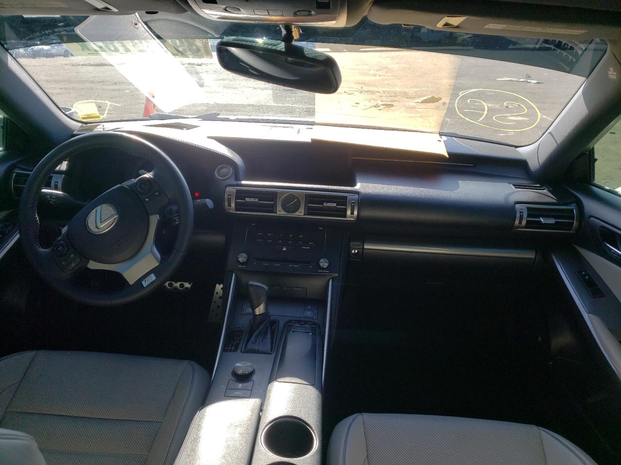 Photo 9 from auction – 2015 LEXUS IS 250 with VIN JTHBF1D24F5077070