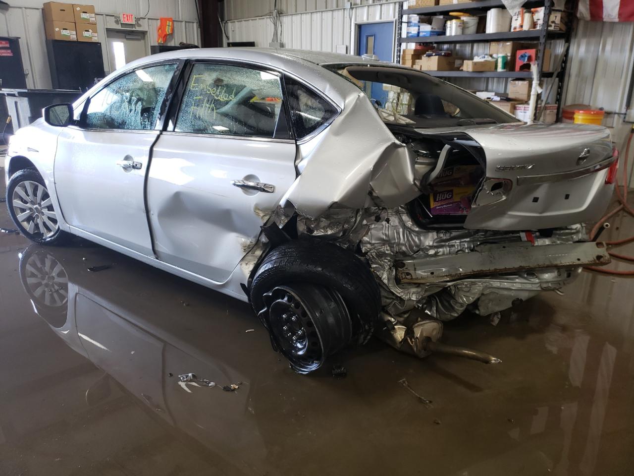 Photo 3 from auction – 2016 NISSAN SENTRA S with VIN 3N1AB7AP1GY215084