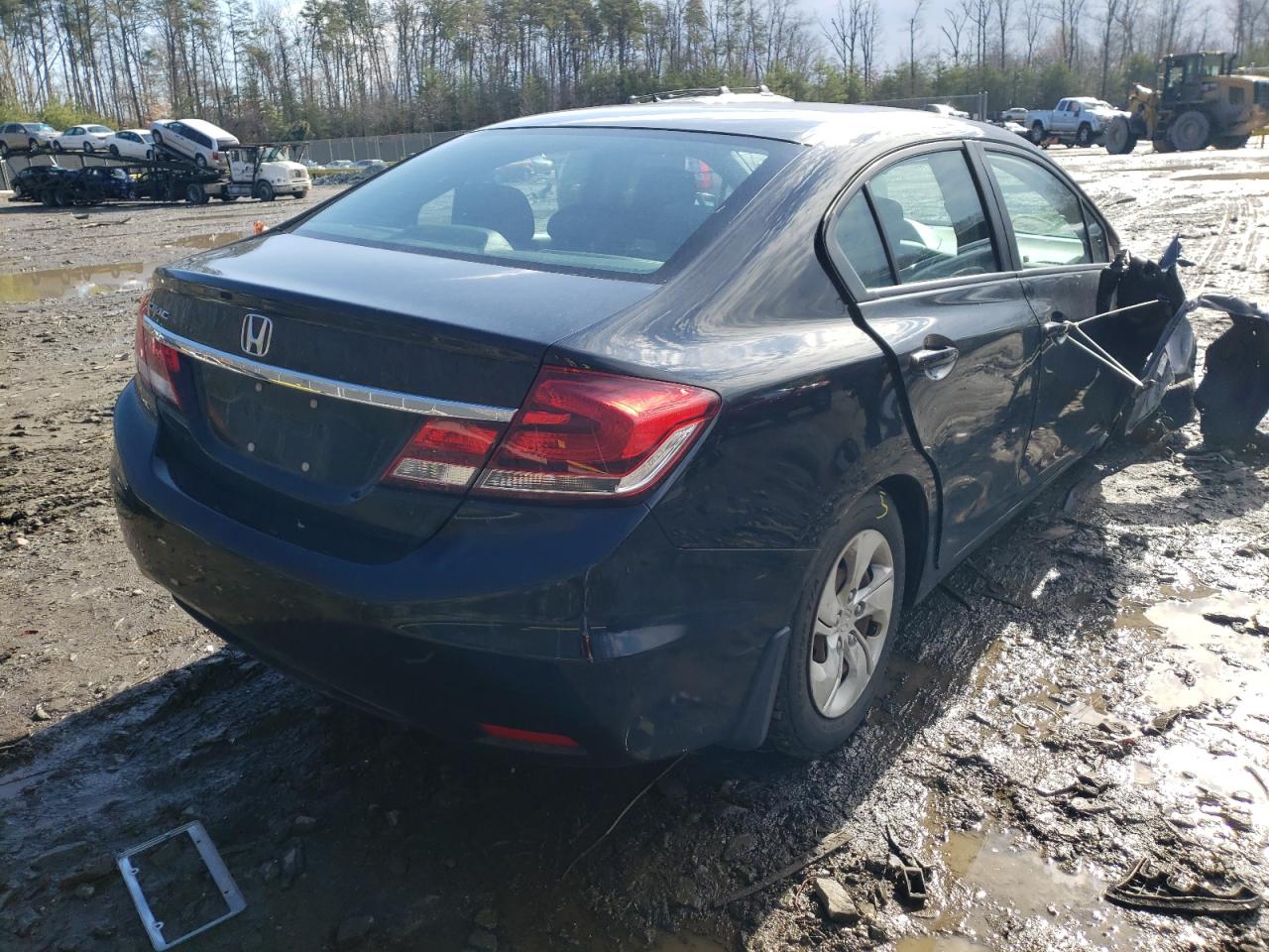 Photo 4 from auction – 2014 HONDA CIVIC LX with VIN 2HGFB2F57EH529078