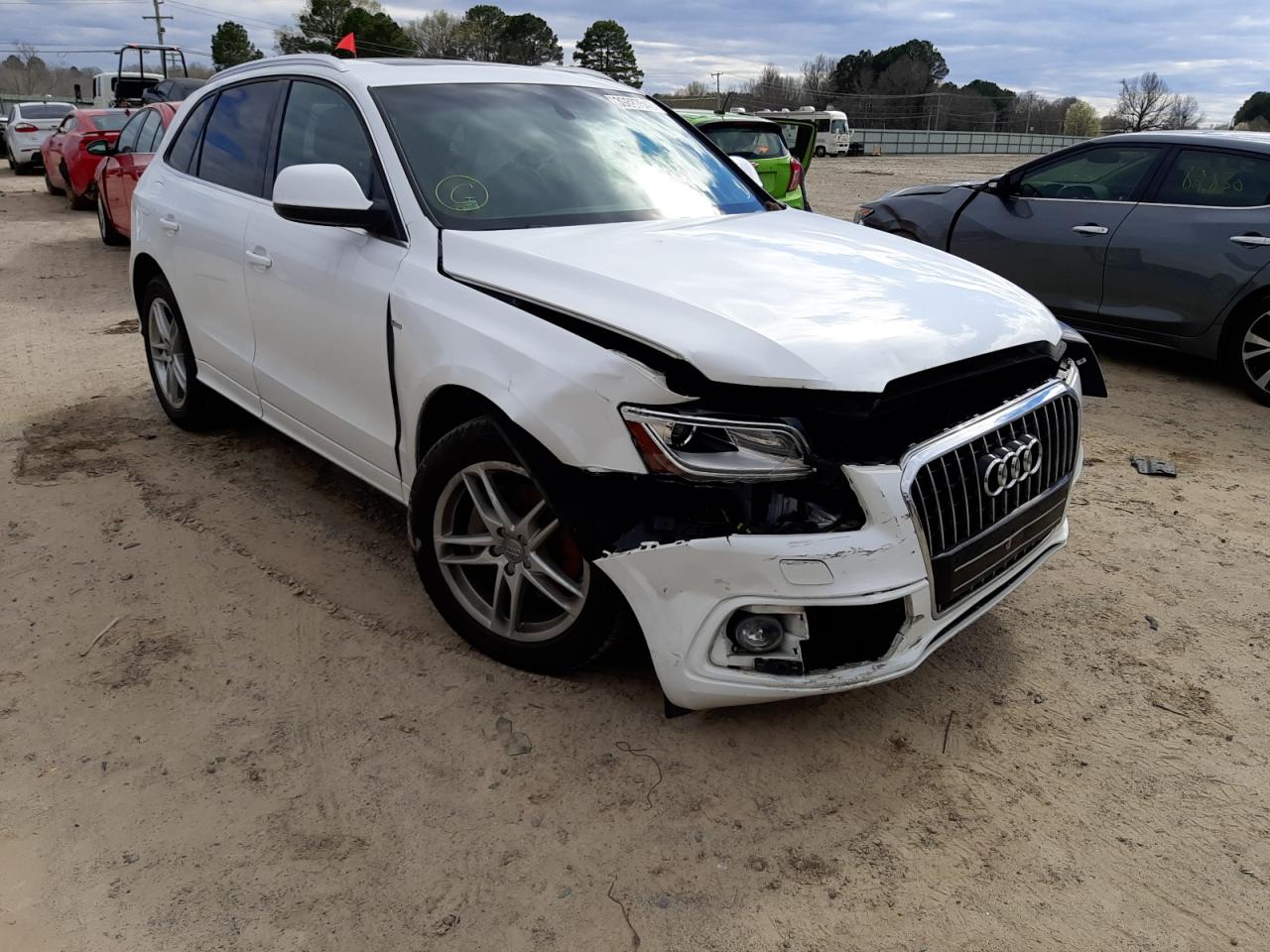 AUDI Q5 2014 with VIN WA1DGAFP2EA051941 - Photo from auction