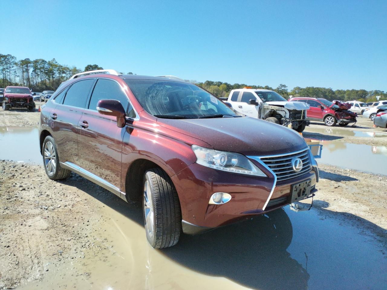 LEXUS RX 350 2014 with VIN 2T2ZK1BA5EC149381 - Photo from auction