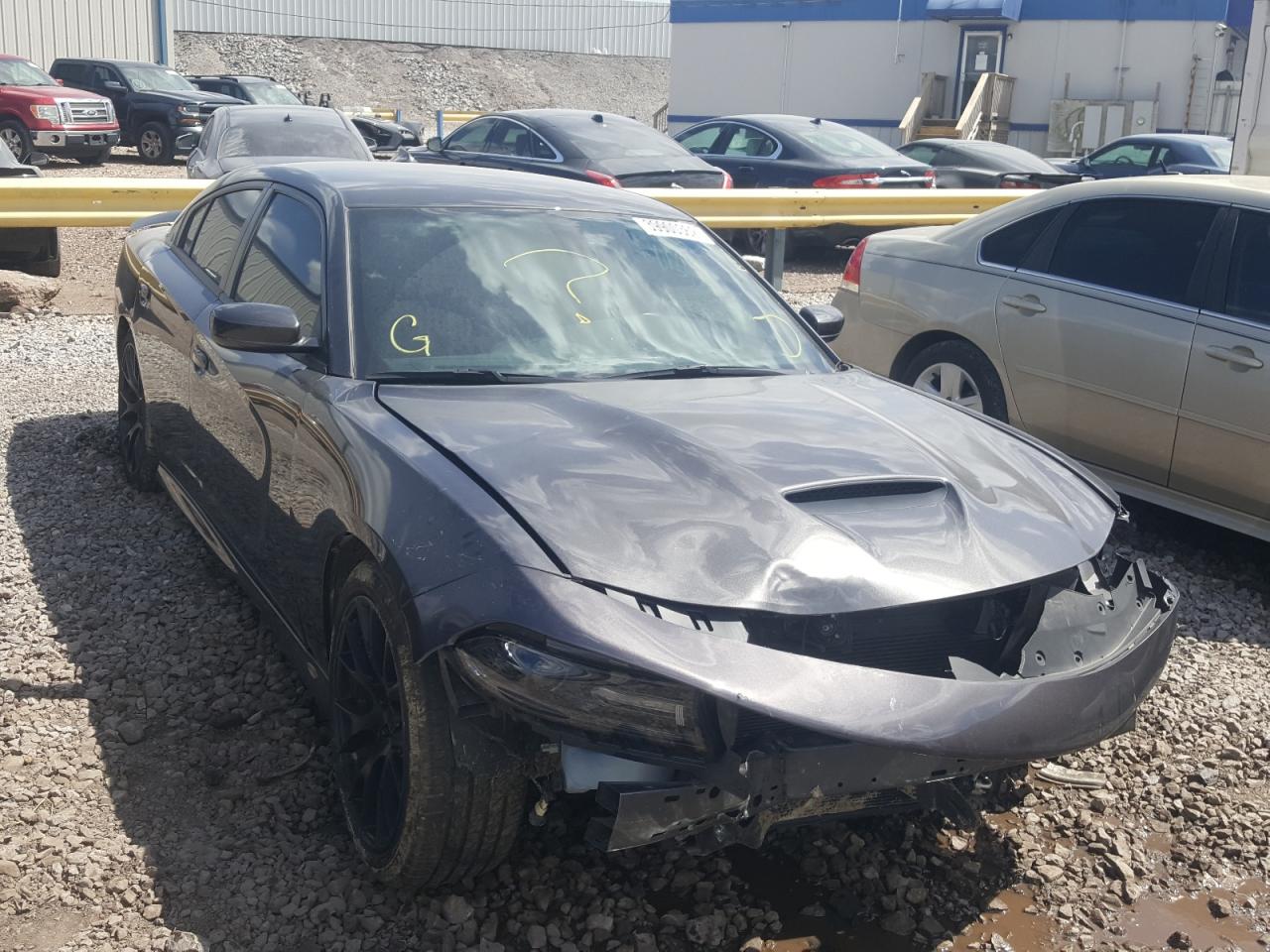 DODGE CHARGER SC 2019 with VIN 2C3CDXGJ2KH618318 - Photo from auction
