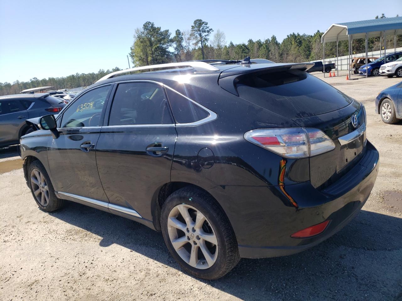 Photo 3 from auction – 2012 LEXUS RX 350 with VIN 2T2ZK1BA7CC083347