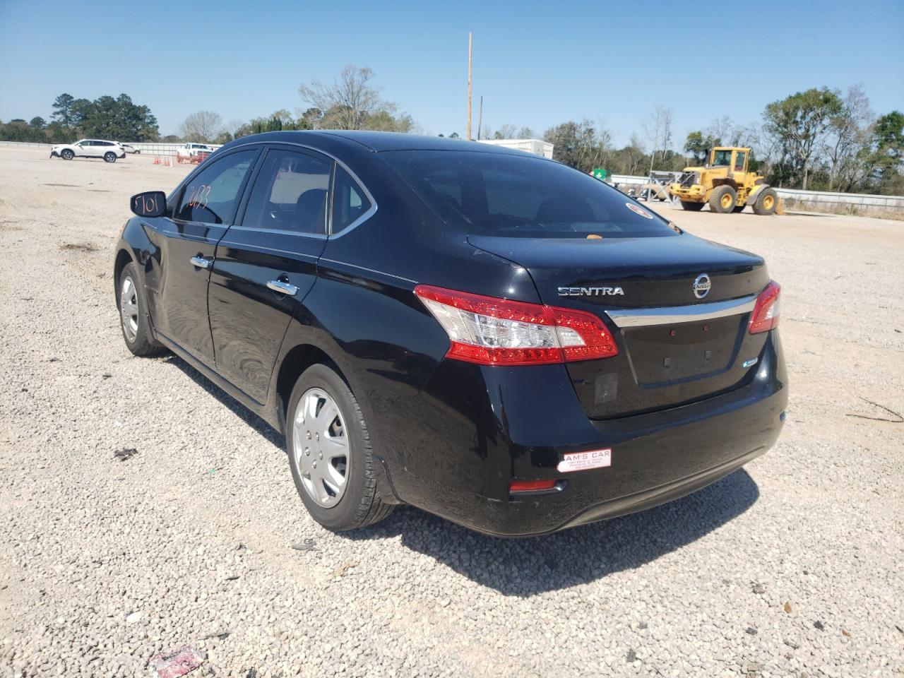 Photo 3 from auction – 2013 NISSAN SENTRA S with VIN 3N1AB7AP1DL760629