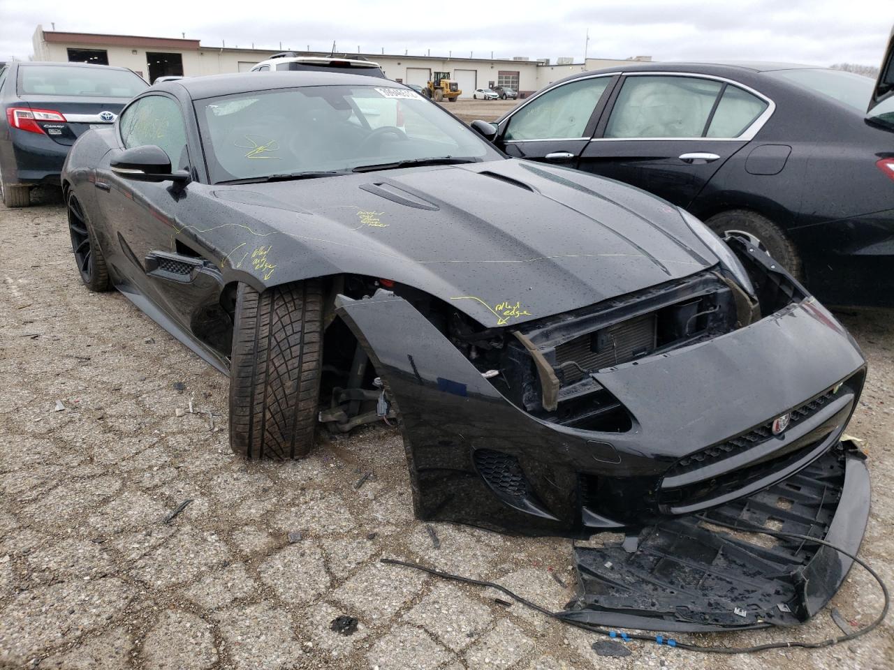 JAGUAR F-TYPE R 2015 with VIN SAJWA6DA7FMK19277 - Photo from auction