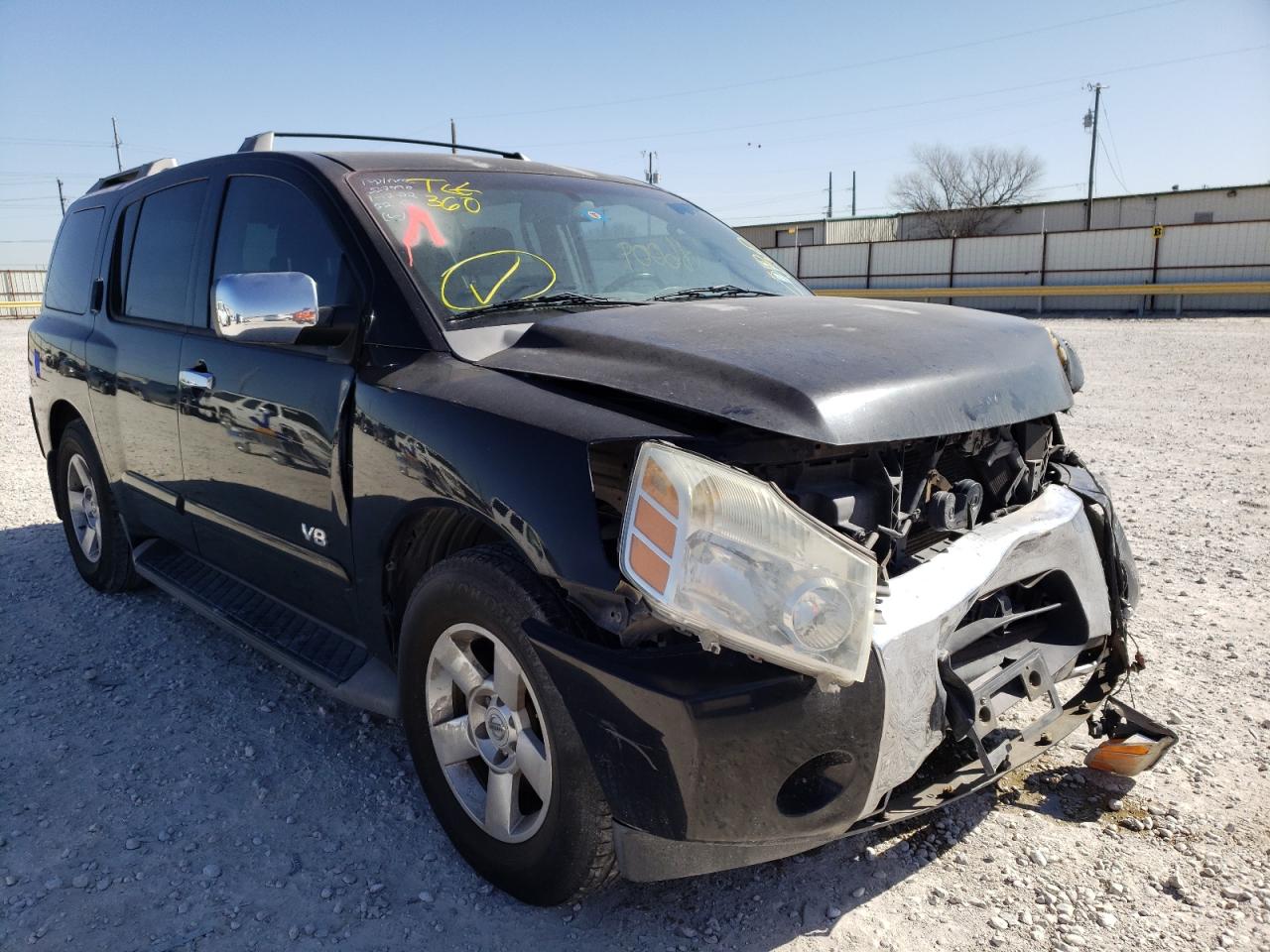 NISSAN ARMADA 2006 with VIN 5N1AA08A06N738094 - Photo from auction