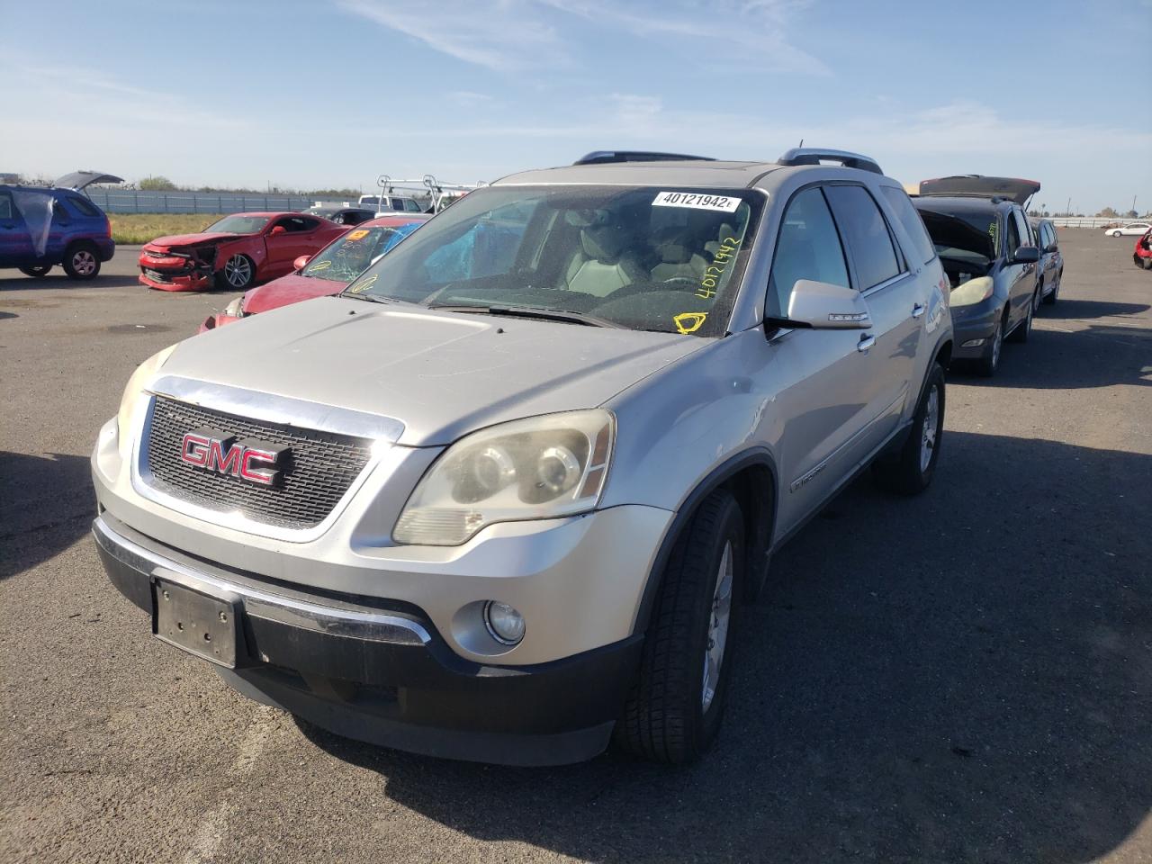 Photo 2 from auction – 2007 GMC ACADIA SLT with VIN 1GKEV23707J108378