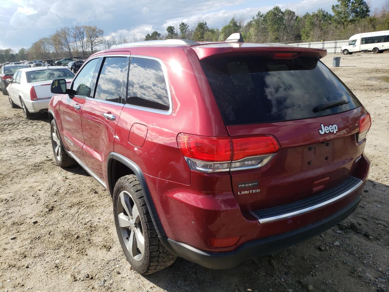 Photo 3 from auction – 2015 JEEP GRAND CHER with VIN 1C4RJFBG6FC135038