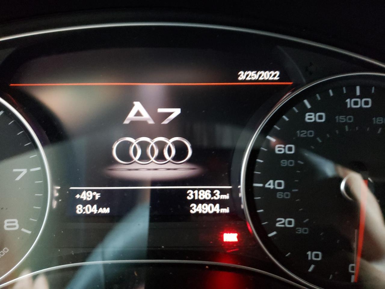 Photo 8 from auction – 2015 AUDI A7 PRESTIG with VIN WAU2GAFC7FN010173