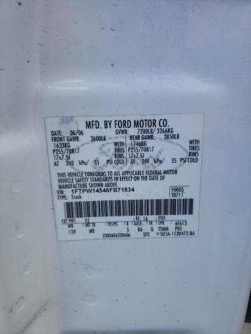 Photo 10 from auction – 2006 FORD F150 SUPER with VIN 1FTPW14546FB71834