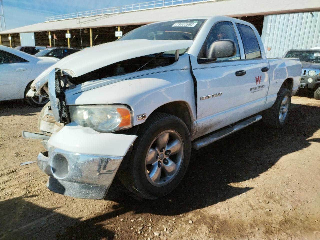 Photo 2 from auction – 2005 DODGE RAM 1500 S with VIN 1D7HA18D65J539310
