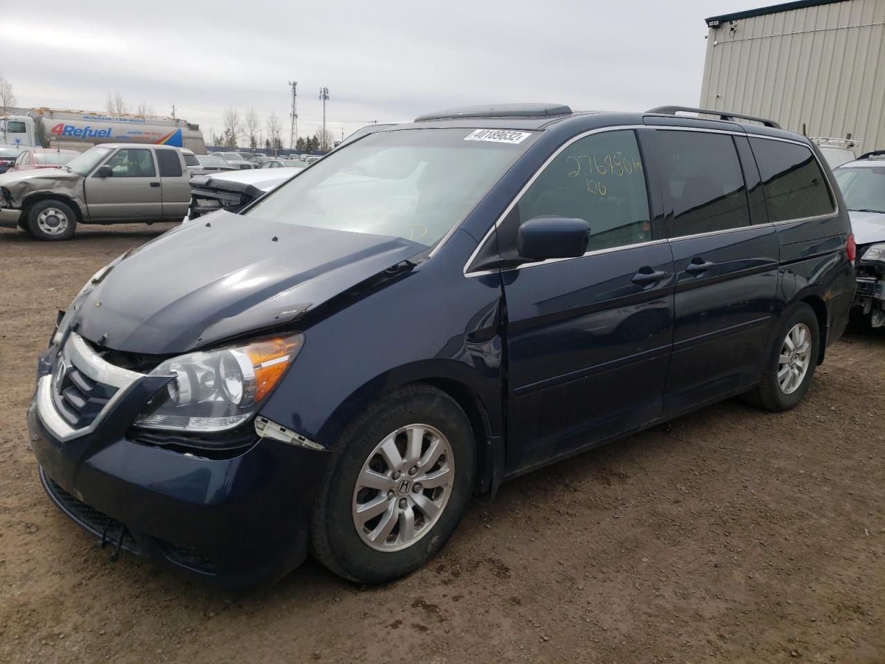 Photo 2 from auction – 2009 HONDA ODYSSEY EX with VIN 5FNRL38769B502009