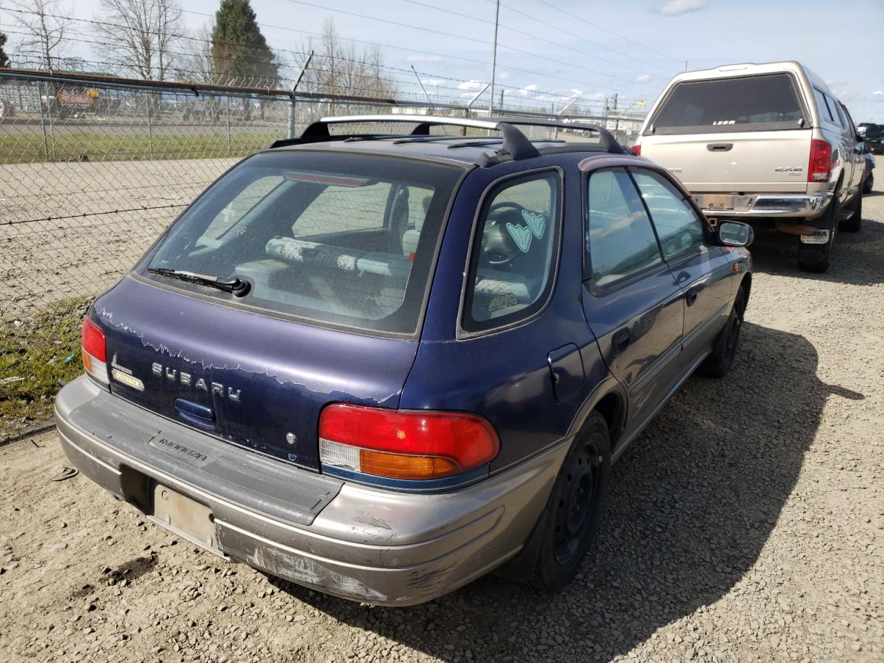 Photo 4 from auction – 1997 SUBARU IMPREZA OU with VIN JF1GF4856VH802281