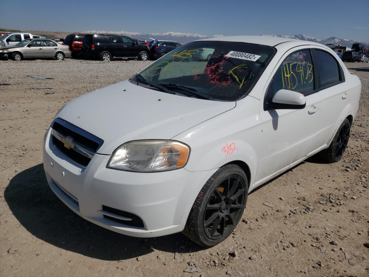 Photo 2 from auction – 2011 CHEVROLET AVEO LS with VIN KL1TD5DE2BB122166