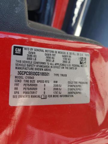 Photo 10 from auction – 2012 CHEVROLET SILVERADO with VIN 3GCPCSE03CG186501