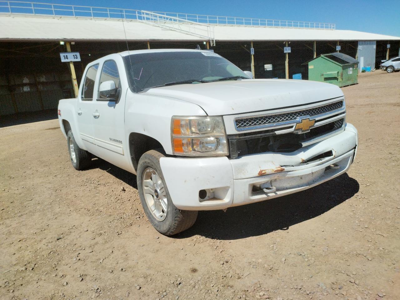 CHEVROLET SILVERADO 2013 with VIN 3GCPKSE76DG297254 - Photo from auction