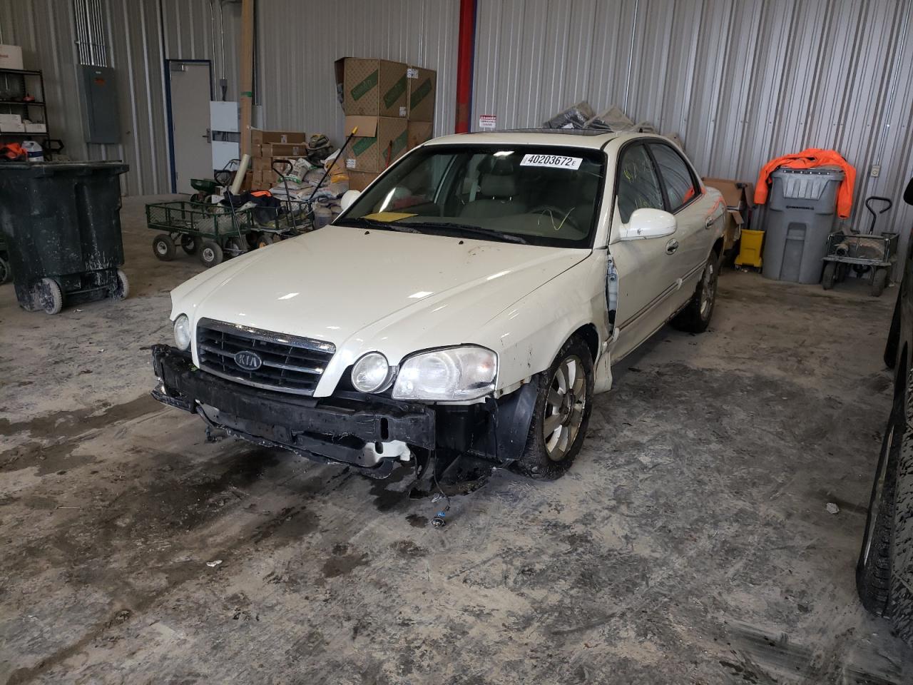 Photo 2 from auction – 2006 KIA OPTIMA LX with VIN KNAGD128865445185