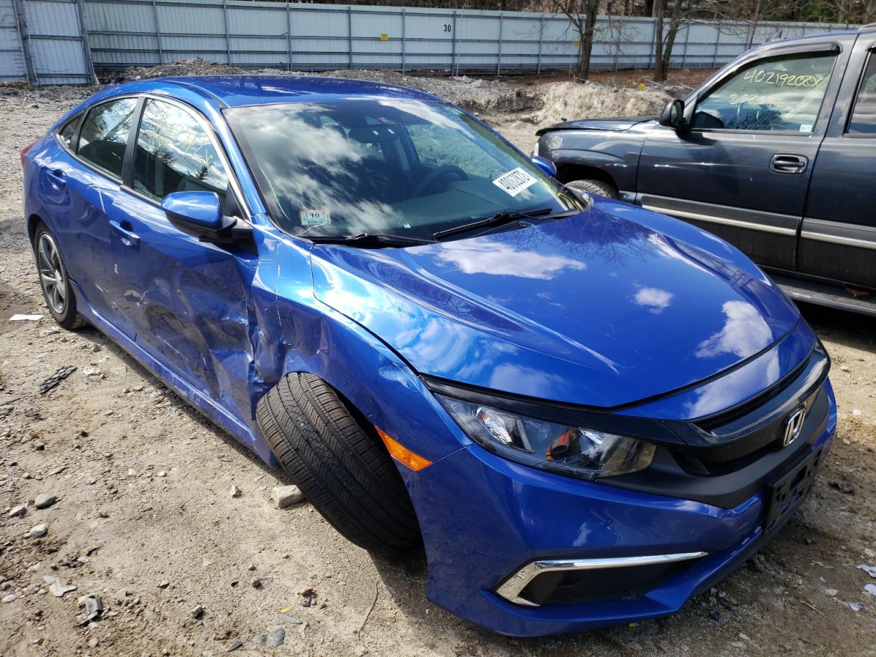 Photo 1 from auction – 2019 HONDA CIVIC LX with VIN 2HGFC2F65KH579978