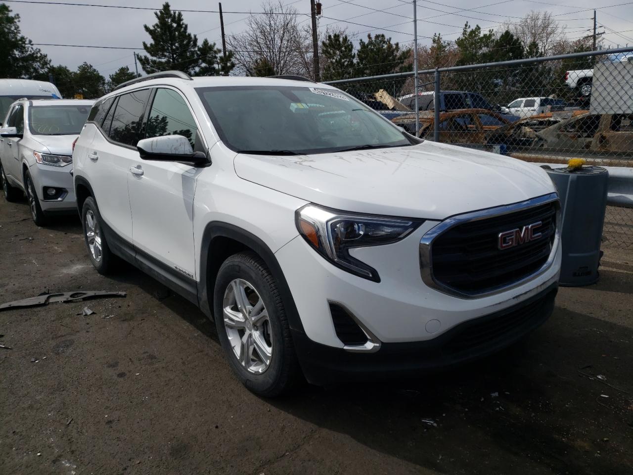 GMC TERRAIN SL 2018 with VIN 3GKALMEV3JL356782 - Photo from auction