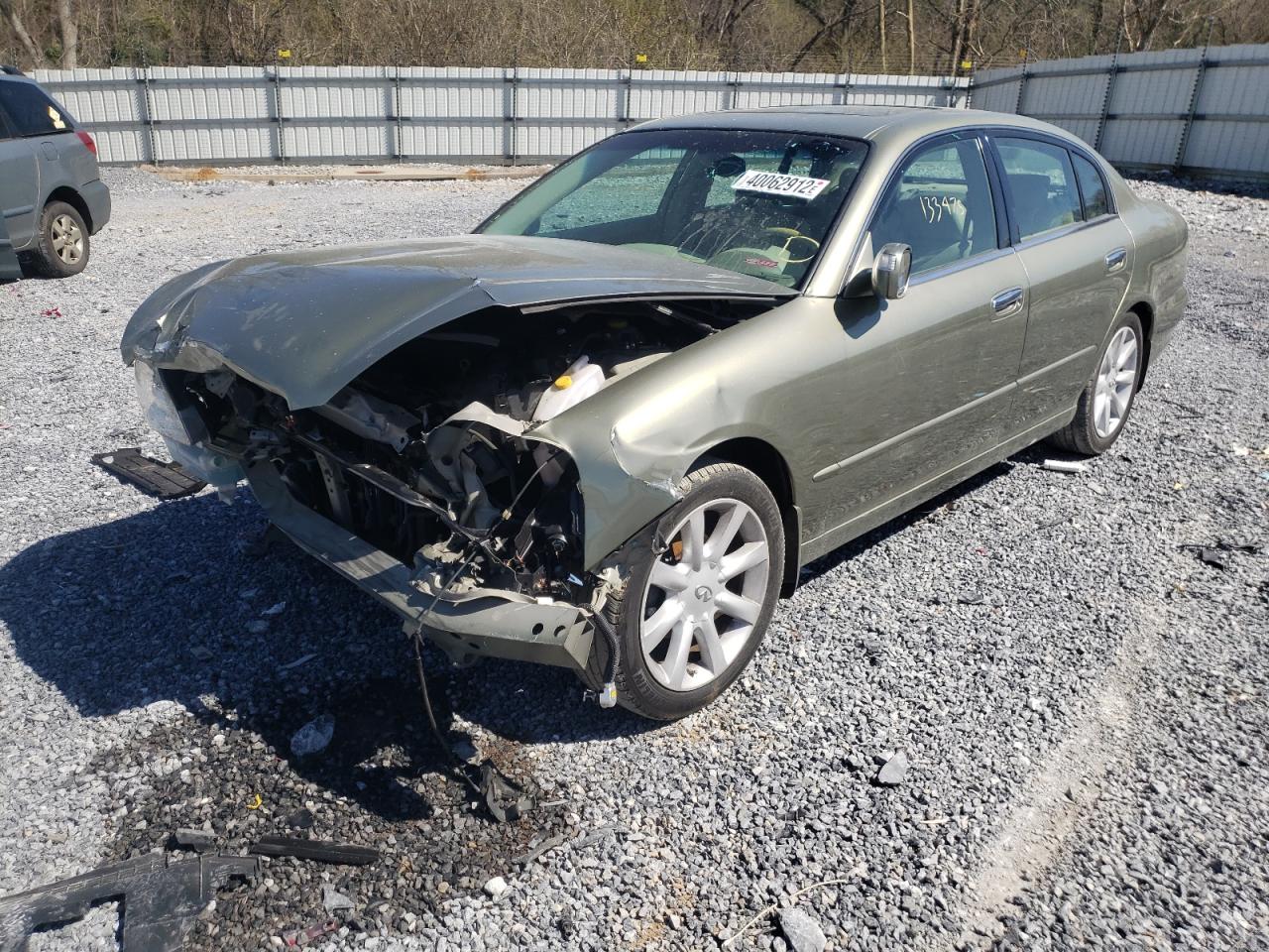 Photo 2 from auction – 2002 INFINITI Q45 with VIN JNKBF01A92M001463