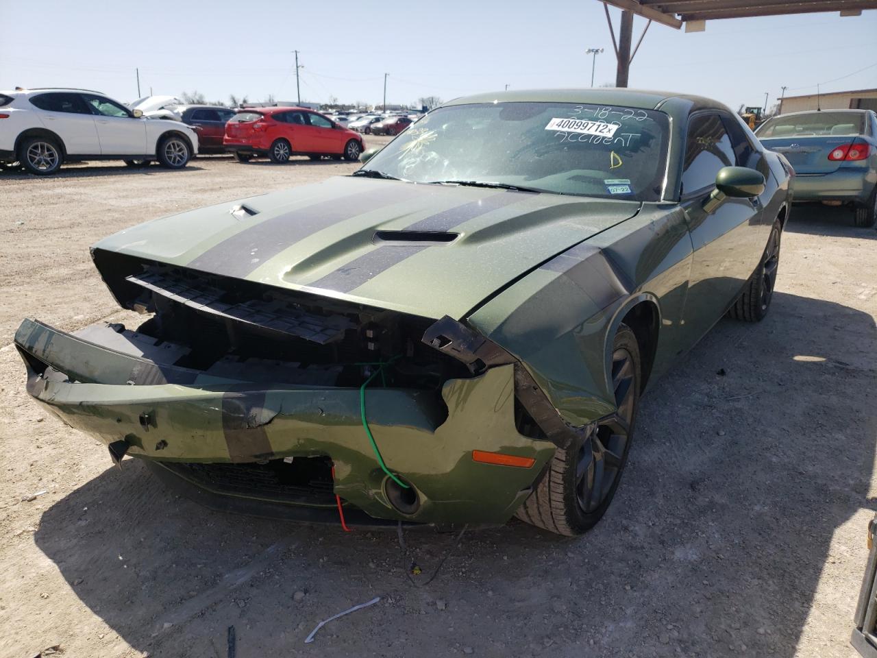 Photo 2 from auction – 2019 DODGE CHALLENGER with VIN 2C3CDZAG3KH604033