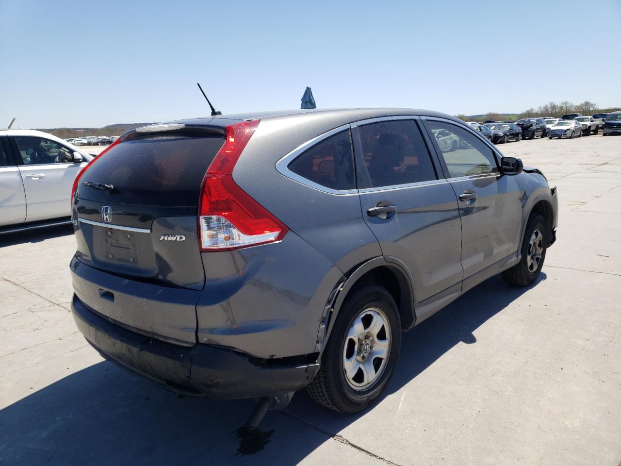 Photo 4 from auction – 2012 HONDA CR-V LX with VIN 5J6RM4H30CL054753