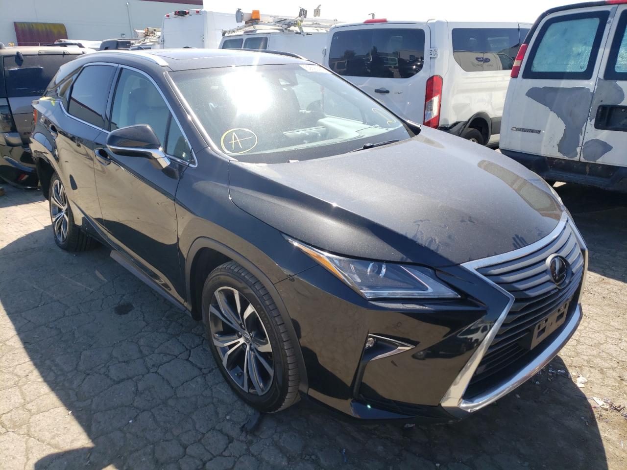 LEXUS RX 350 BAS 2017 with VIN 2T2BZMCA0HC058780 - Photo from auction