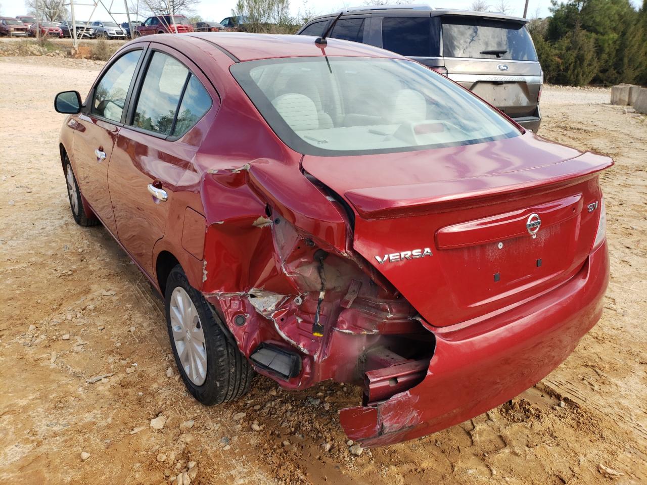 Photo 3 from auction – 2012 NISSAN VERSA S with VIN 3N1CN7AP4CL857676