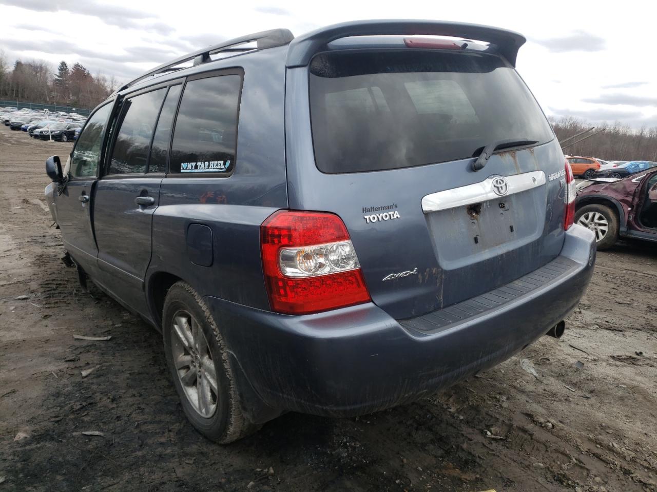 Photo 3 from auction – 2006 TOYOTA HIGHLANDER with VIN JTEEW21A860002445