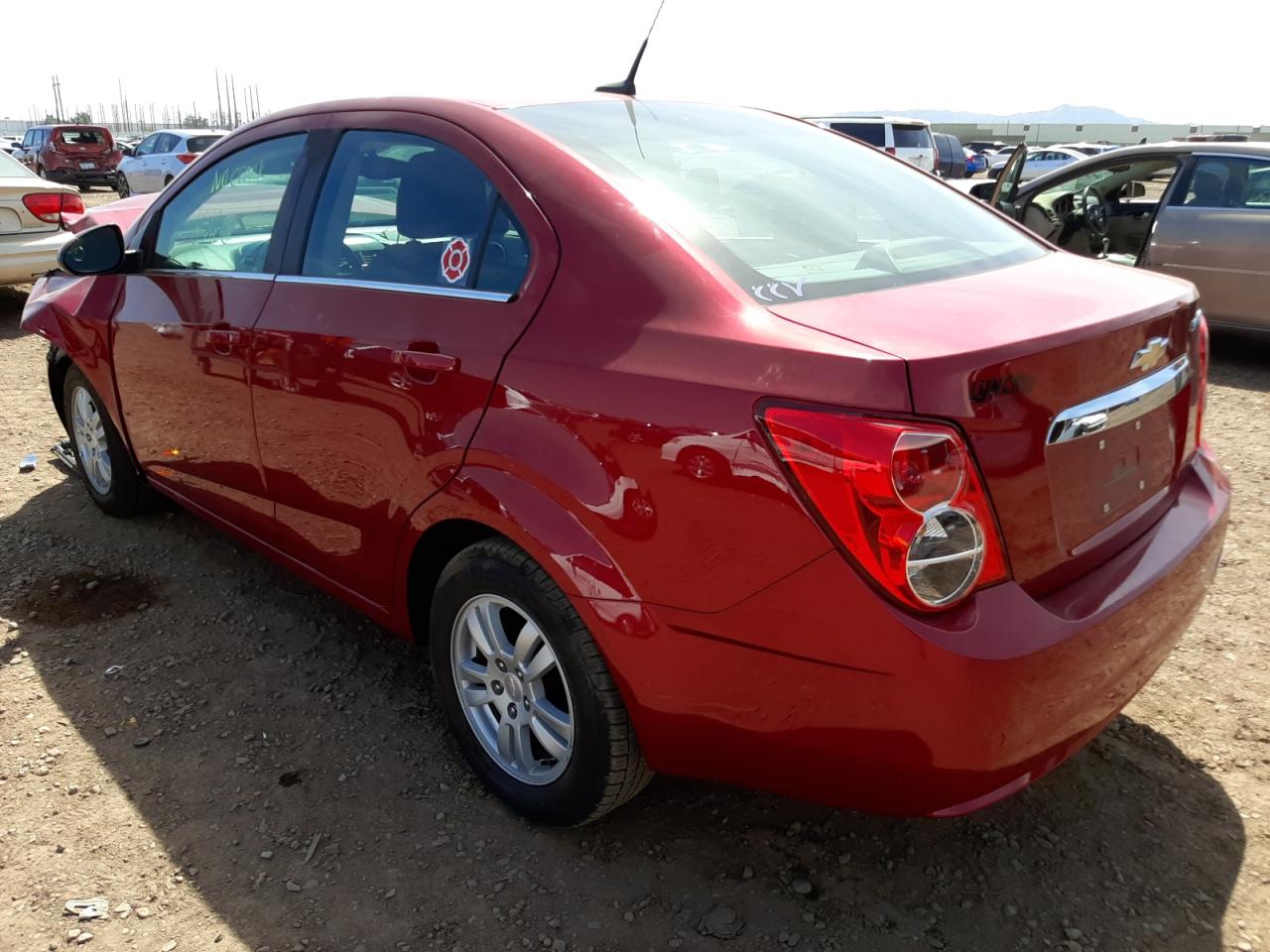 Photo 3 from auction – 2013 CHEVROLET SONIC LT with VIN 1G1JC5SH0D4248882