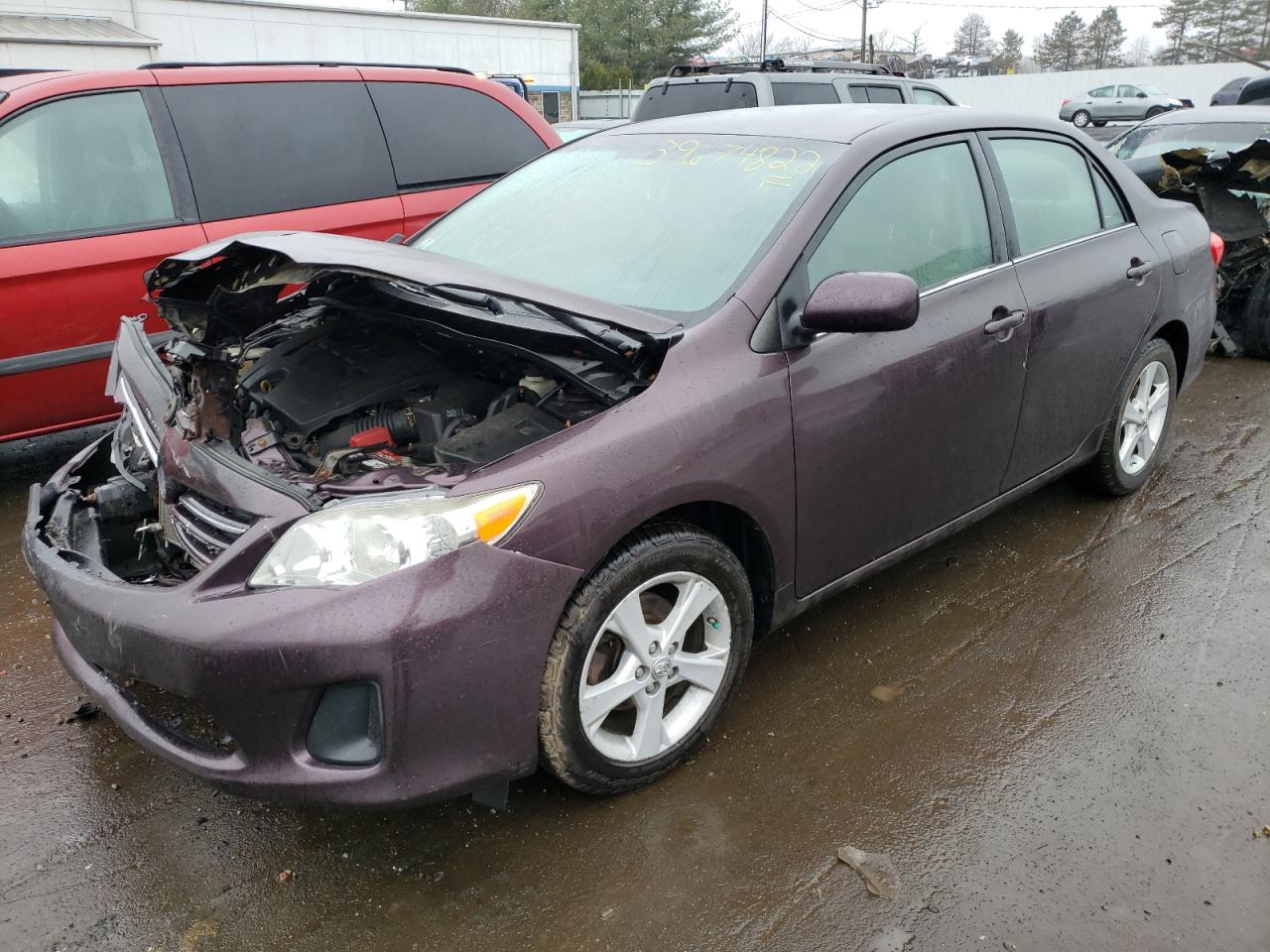 Фото 2 с аукциона – 2013 TOYOTA COROLLA BA с VIN 2T1BU4EE8DC071600