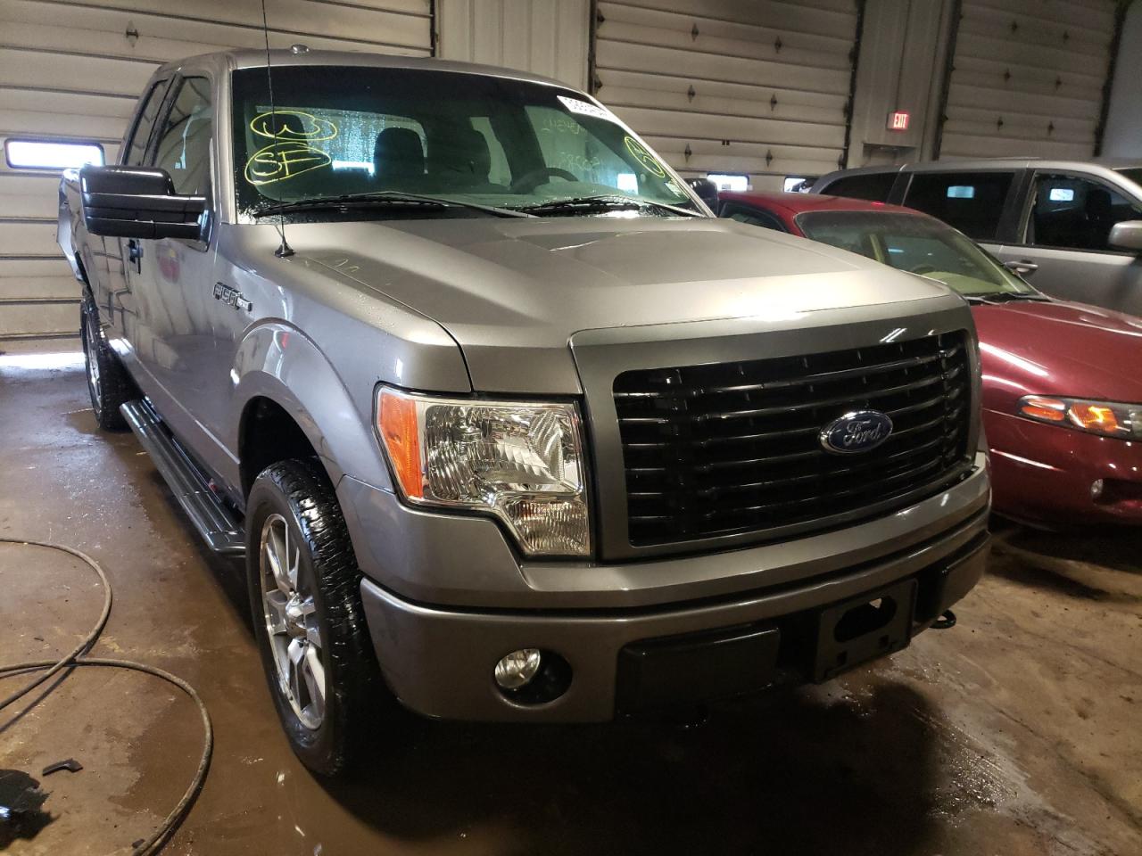 FORD F150 SUPER 2014 with VIN 1FTFX1EFXEFA30247 - Photo from auction