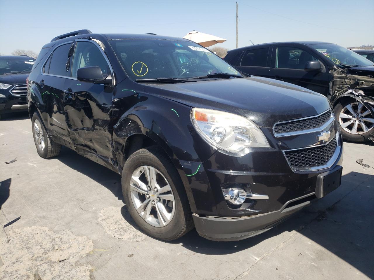 CHEVROLET EQUINOX LT 2014 with VIN 2GNALCEK2E6187108 - Photo from auction