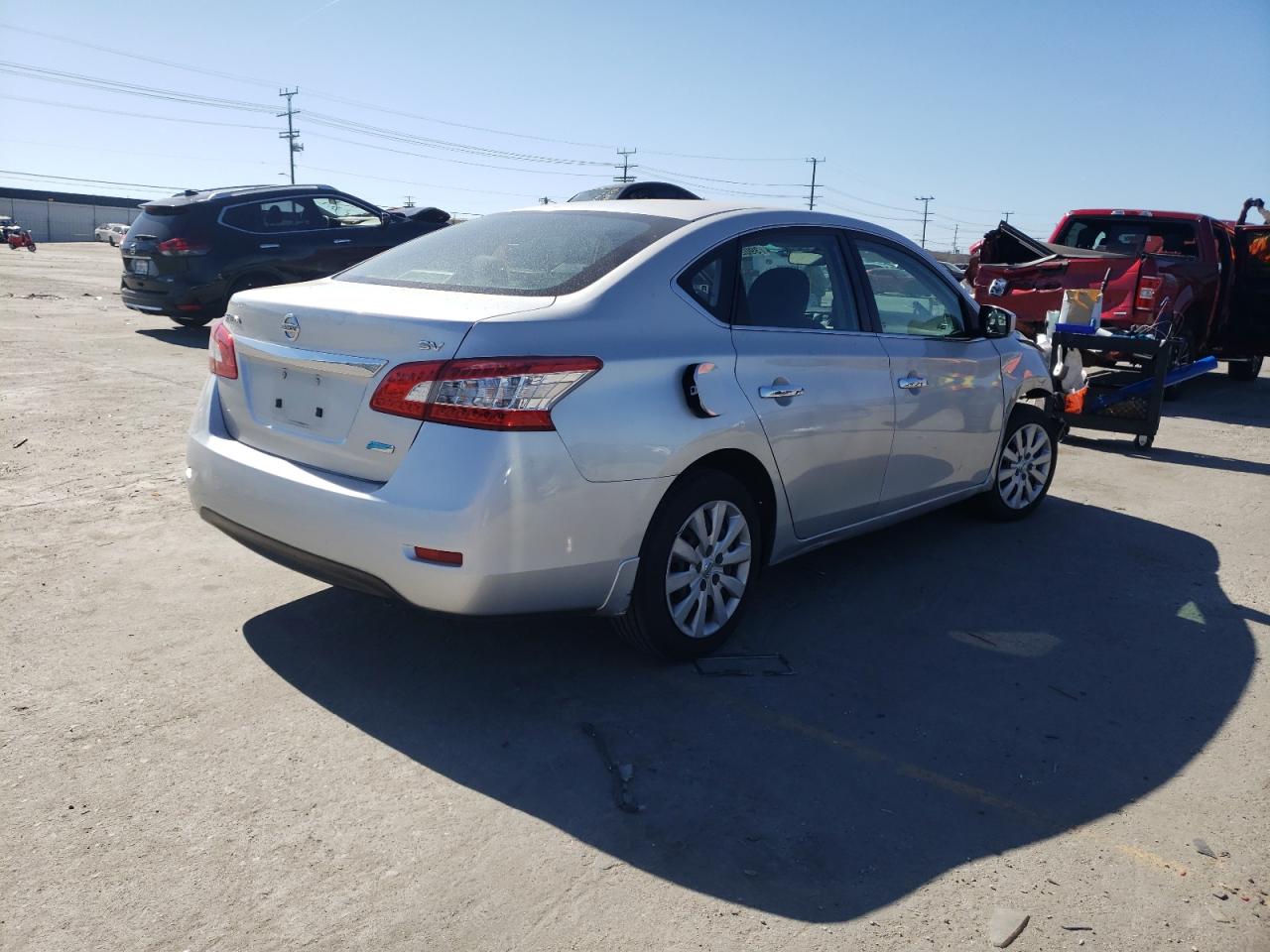 Photo 4 from auction – 2013 NISSAN SENTRA S with VIN 1N4AB7AP3DN905737