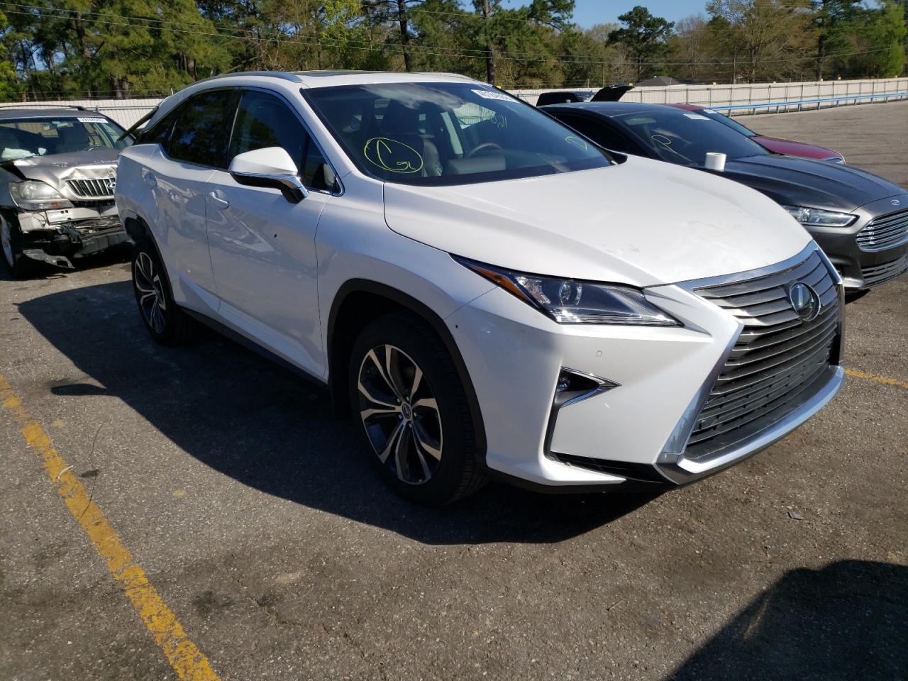 LEXUS RX 350 BAS 2019 with VIN 2T2ZZMCA9KC137161 - Photo from auction