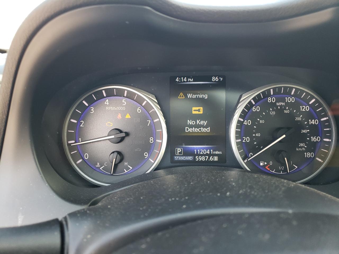 Photo 8 from auction – 2014 INFINITI Q50 BASE with VIN JN1BV7AR2EM706521