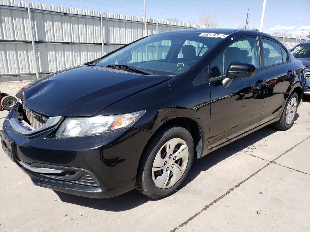 Photo 2 from auction – 2015 HONDA CIVIC LX with VIN 2HGFB2F58FH549356
