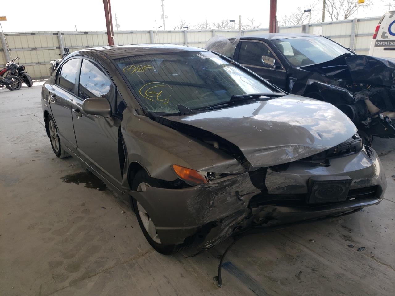 HONDA CIVIC EX 2007 with VIN 1HGFA16897L074523 - Photo from auction