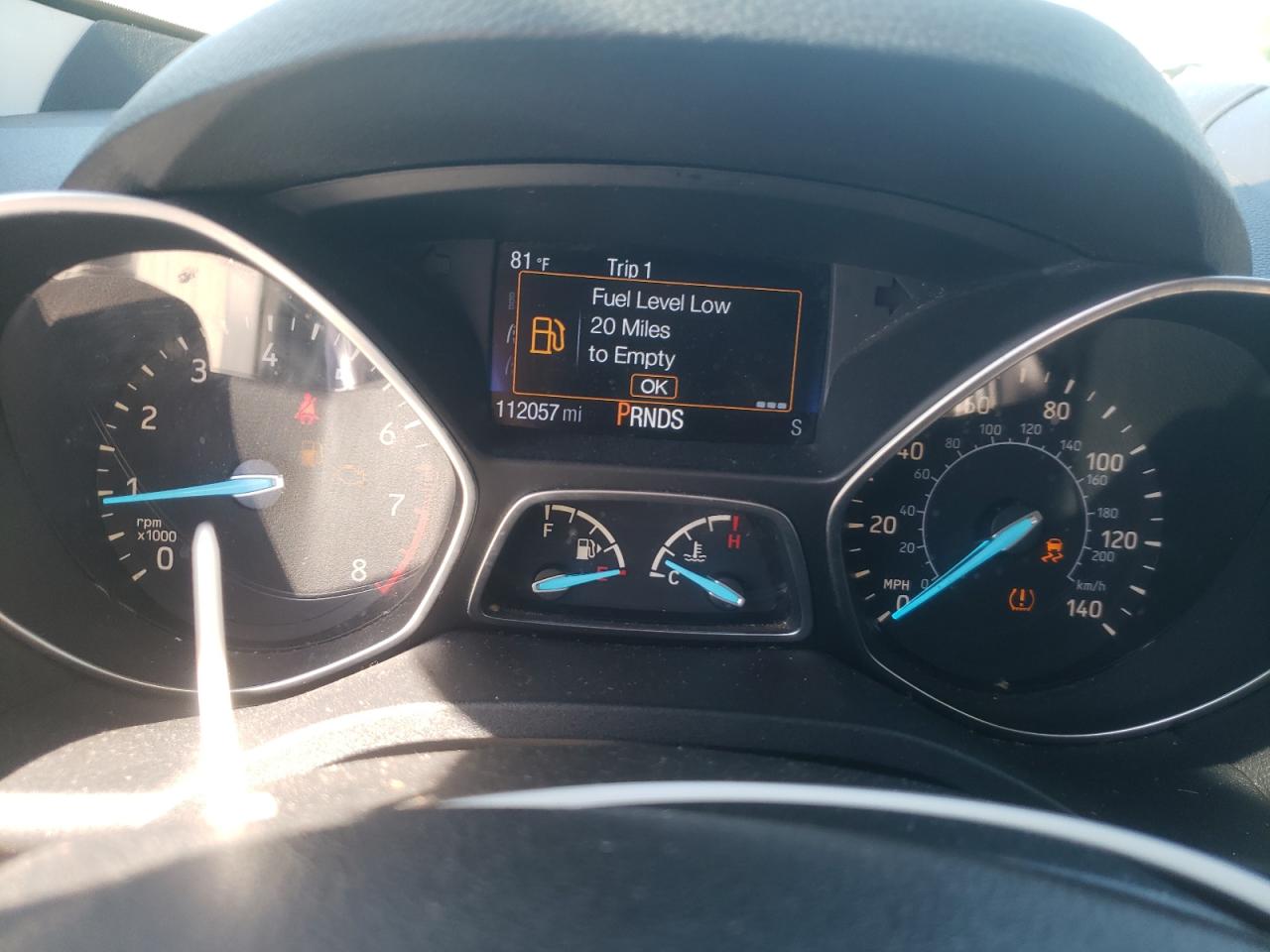 Photo 8 from auction – 2017 FORD ESCAPE SE with VIN 1FMCU0G9XHUC03631