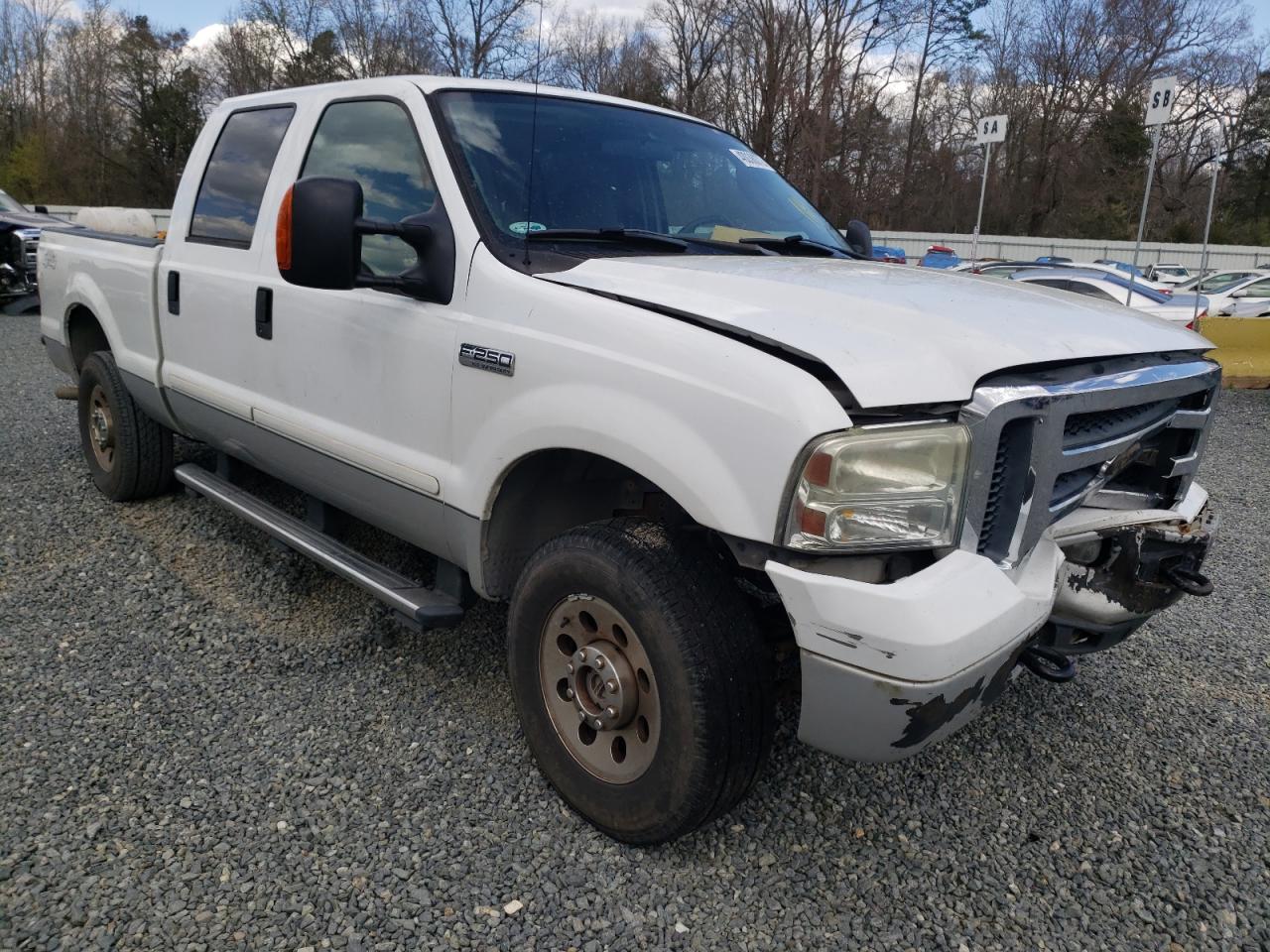 Photo 1 from auction – 2006 FORD F250 SUPER with VIN 1FTSW21576EC65409