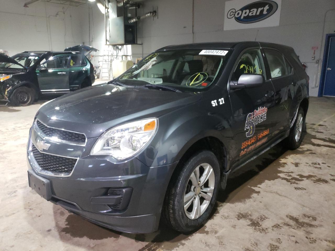 Photo 2 from auction – 2010 CHEVROLET EQUINOX LS with VIN 2CNFLCEW0A6295959