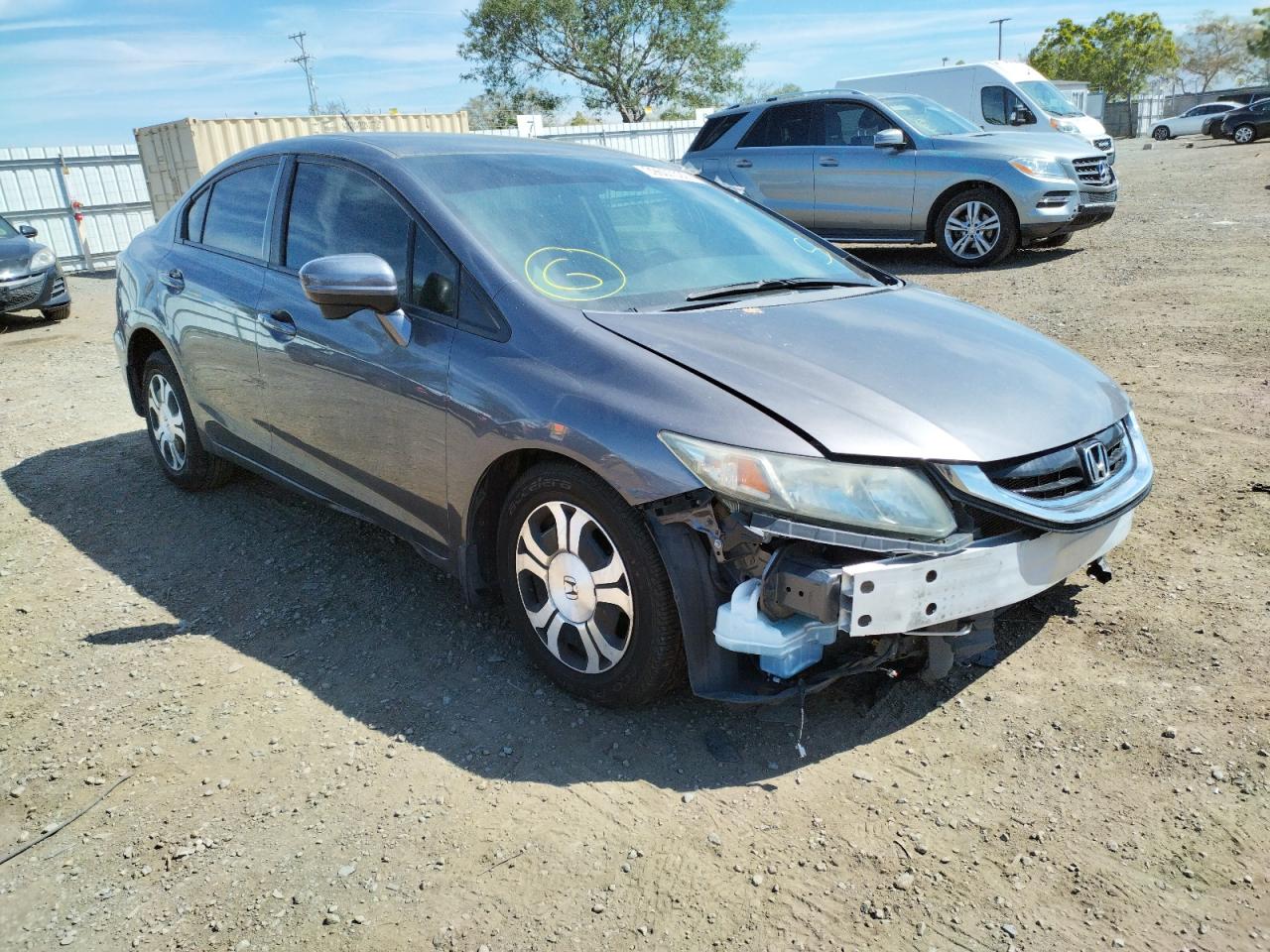 Photo 1 from auction – 2015 HONDA CIVIC HYBR with VIN 19XFB4F28FE201536